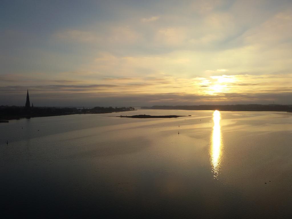 Ostseefjord-Schlei-Blick Im Wikingturm Schleswig Ngoại thất bức ảnh
