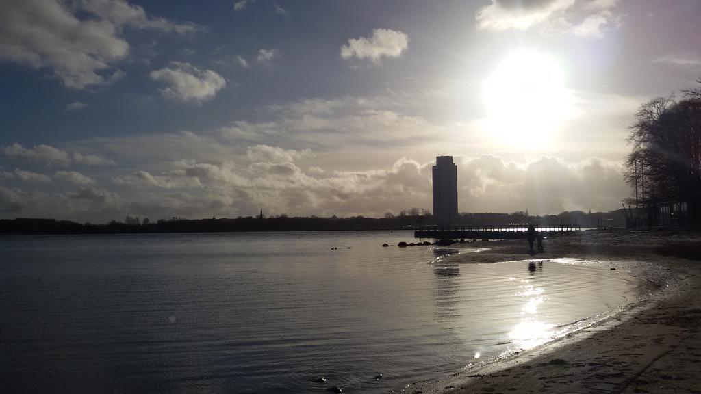 Ostseefjord-Schlei-Blick Im Wikingturm Schleswig Ngoại thất bức ảnh